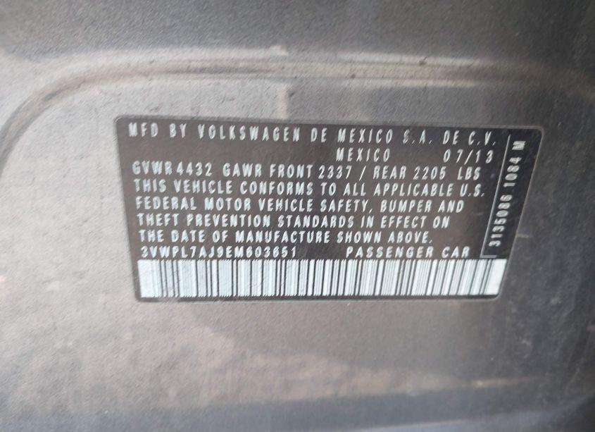 Photo 9 of 2014 Volkswagen Jetta SPORTWAGEN 2.0L TDI (VIN 3VWPL7AJ9EM603651)