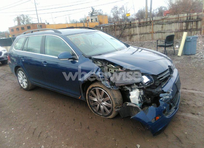 2012 Volkswagen Jetta SPORTWAGEN 2.0L TDI (VIN 3VWPL7AJXCM643444) main photo