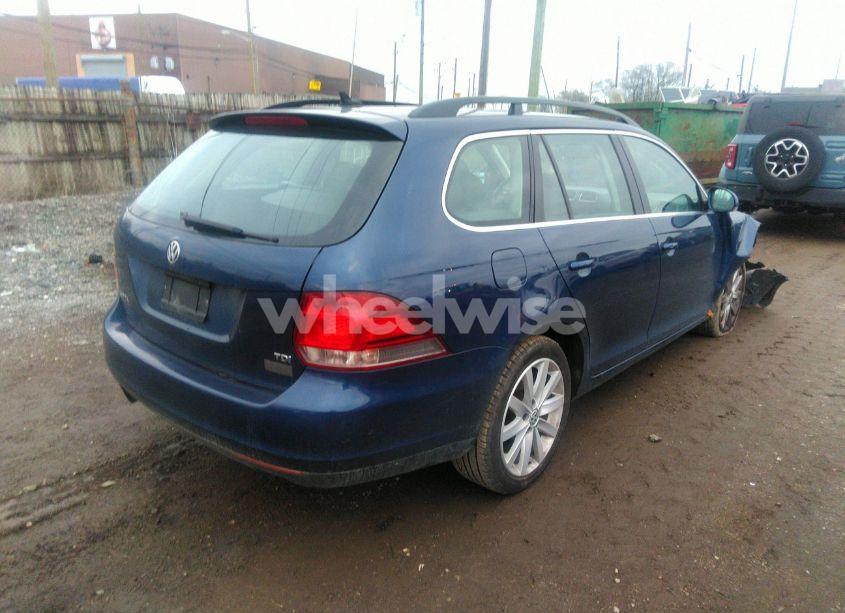 Photo 4 of 2012 Volkswagen Jetta SPORTWAGEN 2.0L TDI (VIN 3VWPL7AJXCM643444)