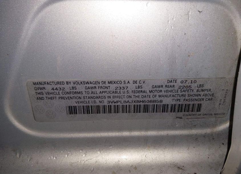 Photo 9 of 2011 Volkswagen Jetta SPORTWAGEN 2.0L TDI (VIN 3VWPL8AJXBM608858)