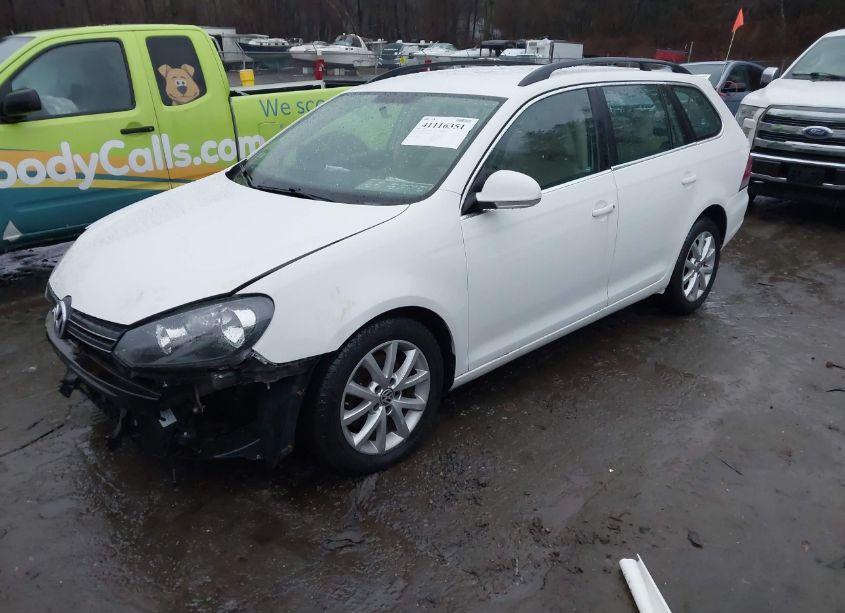 Photo 2 of 2012 Volkswagen Jetta SPORTWAGEN 2.5L SE (VIN 3VWPP7AJ1CM704734)