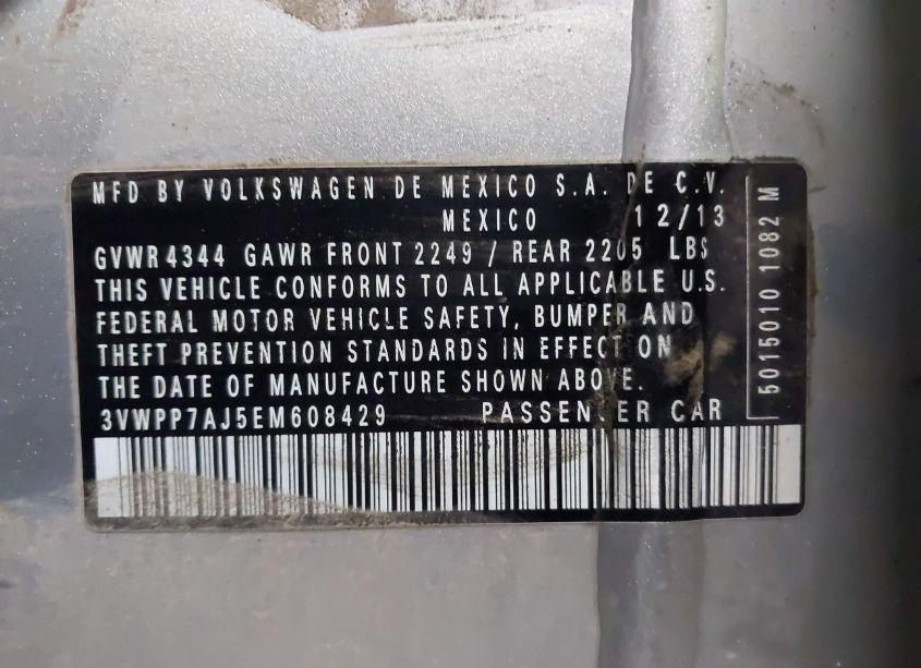 Photo 9 of 2014 Volkswagen Jetta SPORTWAGEN 2.5L SE (VIN 3VWPP7AJ5EM608429)