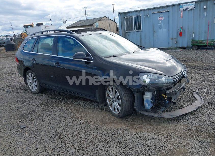 2012 Volkswagen Jetta SPORTWAGEN 2.5L SE (VIN 3VWPP7AJ9CM627014) main photo