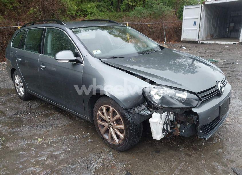 2012 Volkswagen Jetta SPORTWAGEN 2.5L SE (VIN 3VWPP7AJ9CM694468) main photo