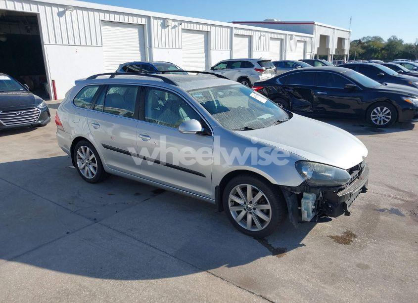 2012 Volkswagen Jetta SPORTWAGEN 2.5L SE (VIN 3VWPX7AJ1CM691192) main photo