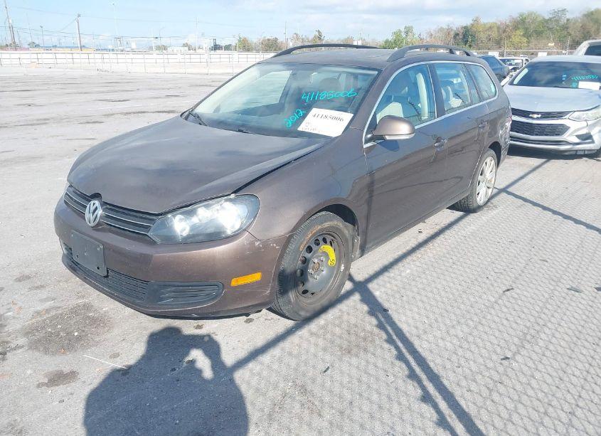 Photo 2 of 2012 Volkswagen Jetta SPORTWAGEN 2.5L SE (VIN 3VWPX7AJ3CM621872)