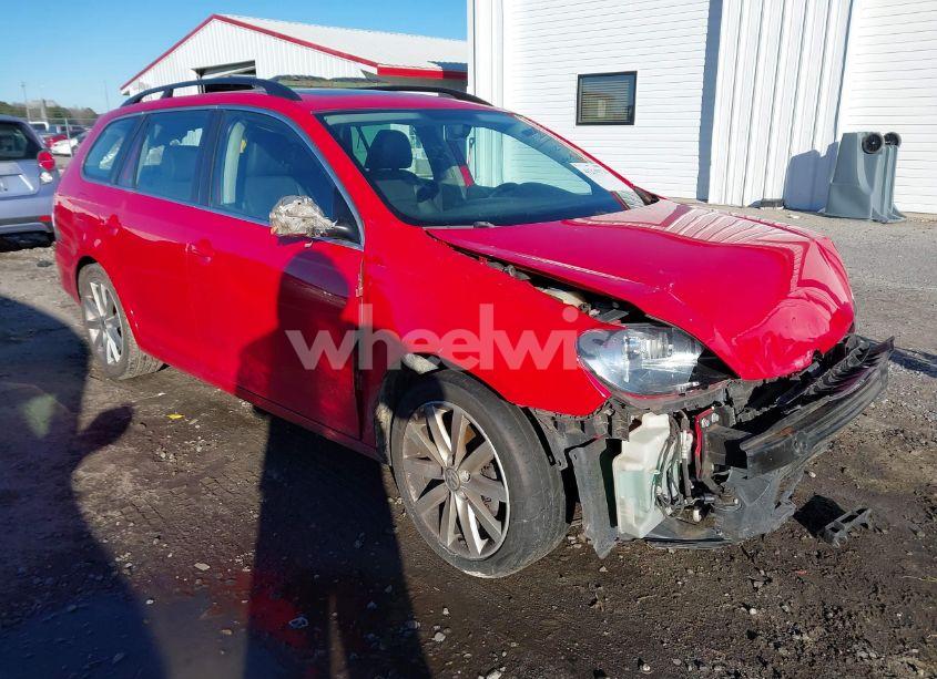 2012 Volkswagen Jetta SPORTWAGEN 2.5L SE (VIN 3VWPX7AJ3CM711958) main photo