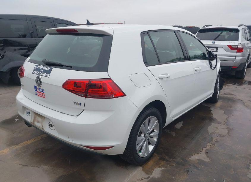 Photo 4 of 2015 Volkswagen Golf TDI S 4-DOOR (VIN 3VWRA7AU3FM040669)