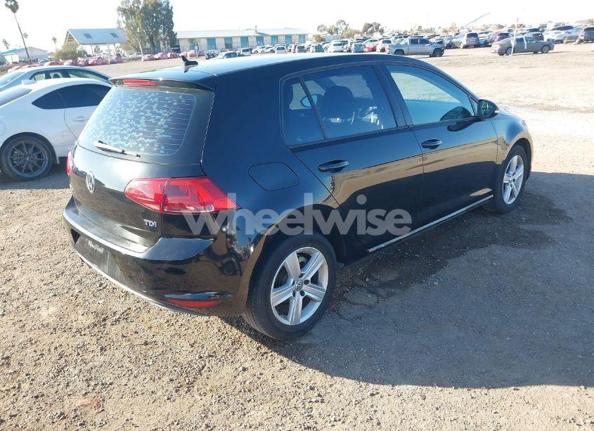 Photo 4 of 2015 Volkswagen Golf TDI S 4-DOOR (VIN 3VWRA7AU4FM072305)