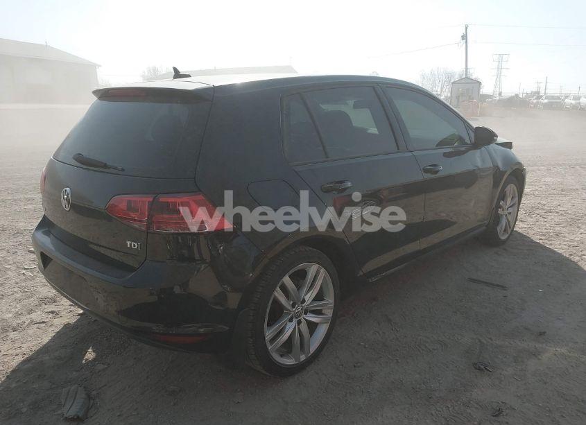 Photo 4 of 2015 Volkswagen Golf TDI SEL 4-DOOR (VIN 3VWRA7AU9FM060697)