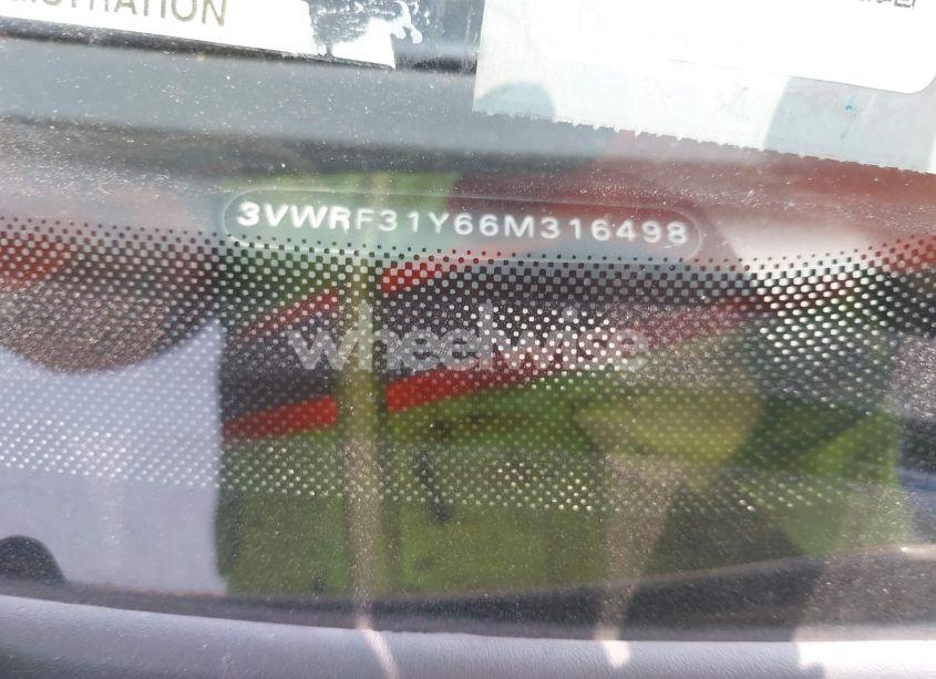 Photo 12 of 2006 Volkswagen New BEETLE 2.5 (VIN 3VWRF31Y66M316498)