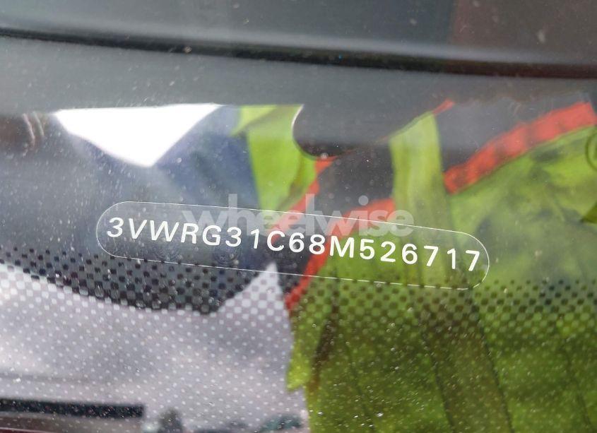 Photo 9 of 2008 Volkswagen New BEETLE S/SE (VIN 3VWRG31C68M526717)