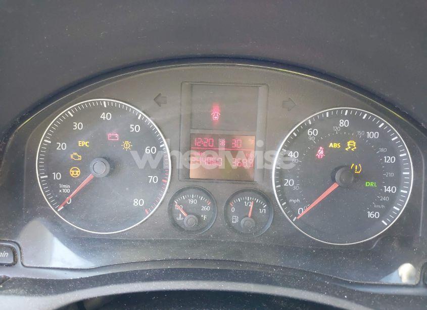 Photo 7 of 2009 Volkswagen Jetta SE (VIN 3VWRZ71K59M093255)