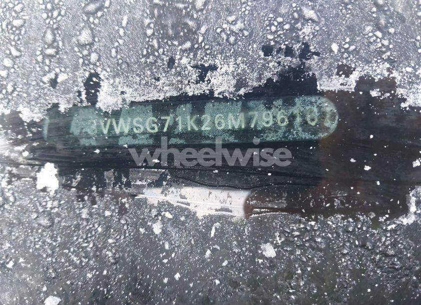 Photo 9 of 2006 Volkswagen Jetta 2.5 (VIN 3VWSG71K26M796167)