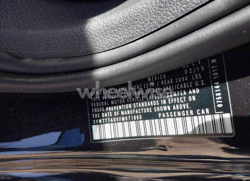 Photo 9 of 2015 Volkswagen Golf GTI 2.0T S 2-DOOR (VIN 3VWTT7AU5FM071860)