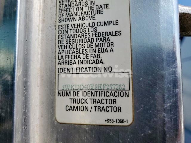 Photo 5 of 2019 KENWORTH CONSTRUCTION T800 (VIN 3WKDD40X8KF257262)