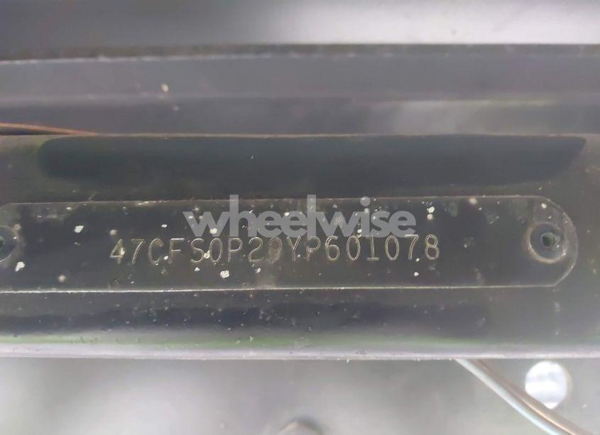 Photo 9 of 2000 Dutchmen Supreme (VIN 47CFS0P29YP601078)