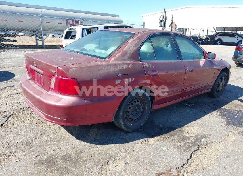 Photo 4 of 2002 Mitsubishi Galant ES/LS (VIN 4A3AA46G52E117959)