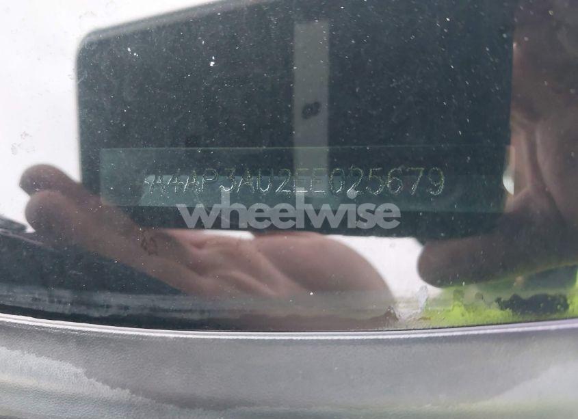 Photo 9 of 2014 Mitsubishi Outlander SPORT ES (VIN 4A4AP3AU2EE025679)