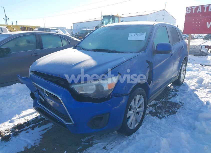 Photo 2 of 2015 Mitsubishi Outlander SPORT ES (VIN 4A4AP3AU2FE012402)