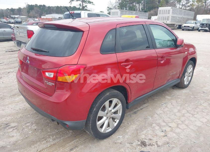 Photo 4 of 2015 Mitsubishi Outlander SPORT ES (VIN 4A4AP3AU3FE044212)