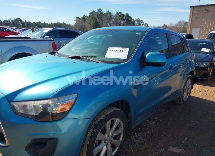 Photo 2 of 2014 Mitsubishi Outlander SPORT ES (VIN 4A4AP3AU4EE019639)