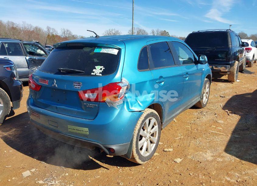 Photo 4 of 2014 Mitsubishi Outlander SPORT ES (VIN 4A4AP3AU4EE019639)