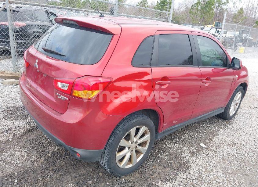 Photo 4 of 2015 Mitsubishi Outlander SPORT ES (VIN 4A4AP3AU6FE003508)