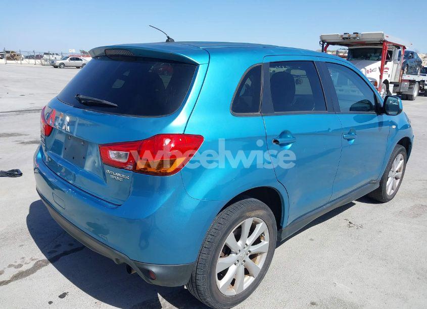 Photo 4 of 2014 Mitsubishi Outlander SPORT ES (VIN 4A4AP3AUXEE013344)