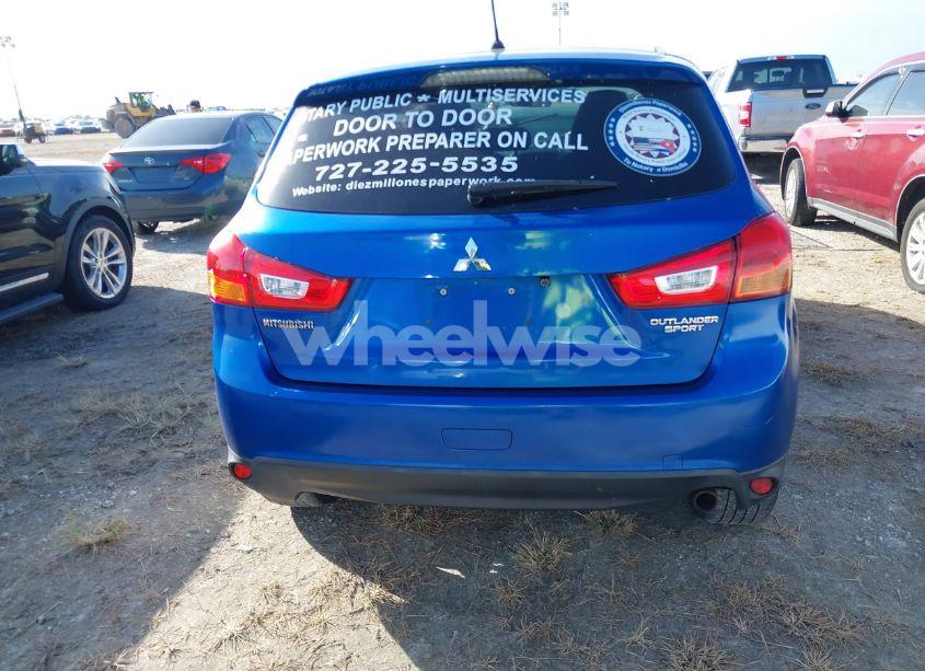 Photo 16 of 2015 Mitsubishi Outlander SPORT ES (VIN 4A4AP3AUXFE054039)