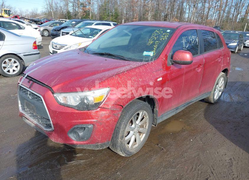 Photo 2 of 2015 Mitsubishi Outlander SPORT ES (VIN 4A4AP3AW0FE054164)