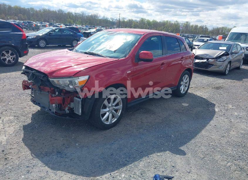 Photo 2 of 2015 Mitsubishi Outlander SPORT SE (VIN 4A4AP4AU9FE035004)