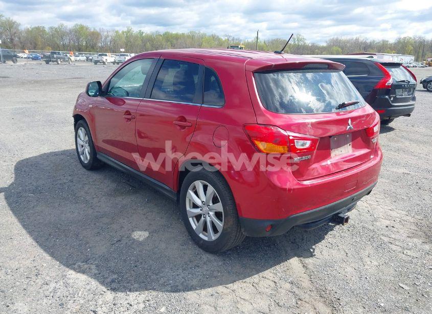 Photo 3 of 2015 Mitsubishi Outlander SPORT SE (VIN 4A4AP4AU9FE035004)