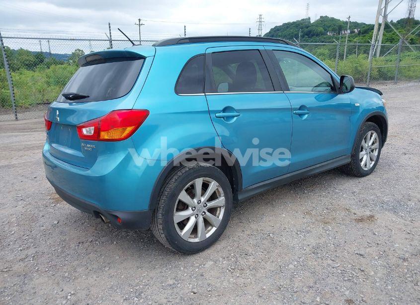 Photo 4 of 2013 Mitsubishi Outlander SPORT LE (VIN 4A4AP5AU5DE025153)