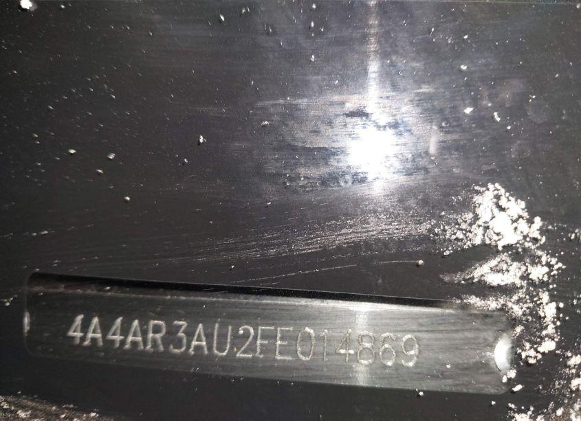 Photo 9 of 2015 Mitsubishi Outlander SPORT ES (VIN 4A4AR3AU2FE014869)