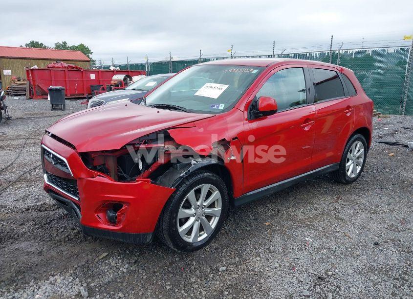 Photo 2 of 2014 Mitsubishi Outlander SPORT ES (VIN 4A4AR3AU3EE022686)