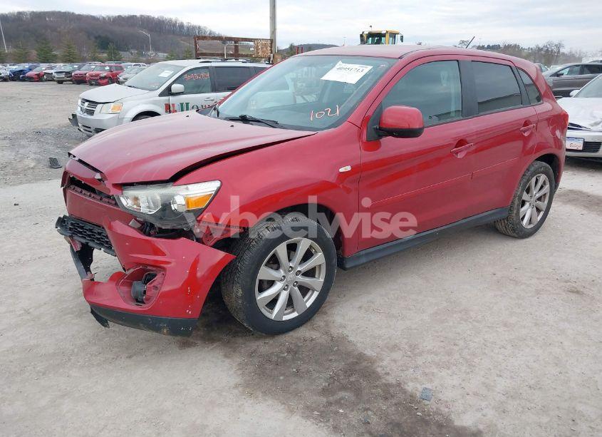Photo 2 of 2015 Mitsubishi Outlander SPORT ES (VIN 4A4AR3AU9FE001021)