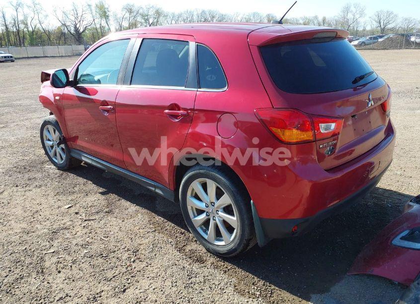 Photo 3 of 2015 Mitsubishi Outlander SPORT SE (VIN 4A4AR4AU4FE061553)