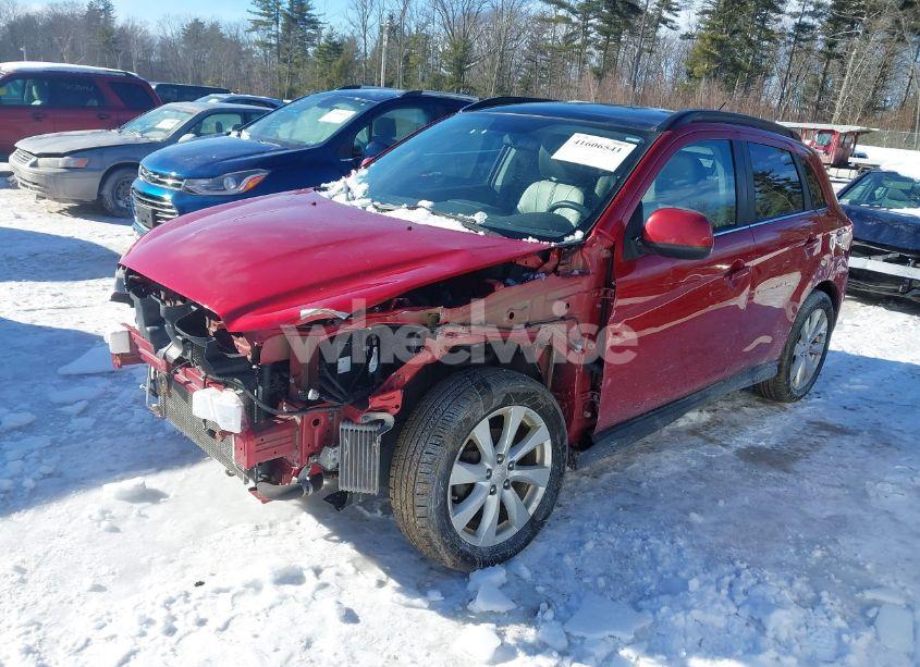Photo 2 of 2014 Mitsubishi Outlander SPORT SE (VIN 4A4AR4AU7EE018923)