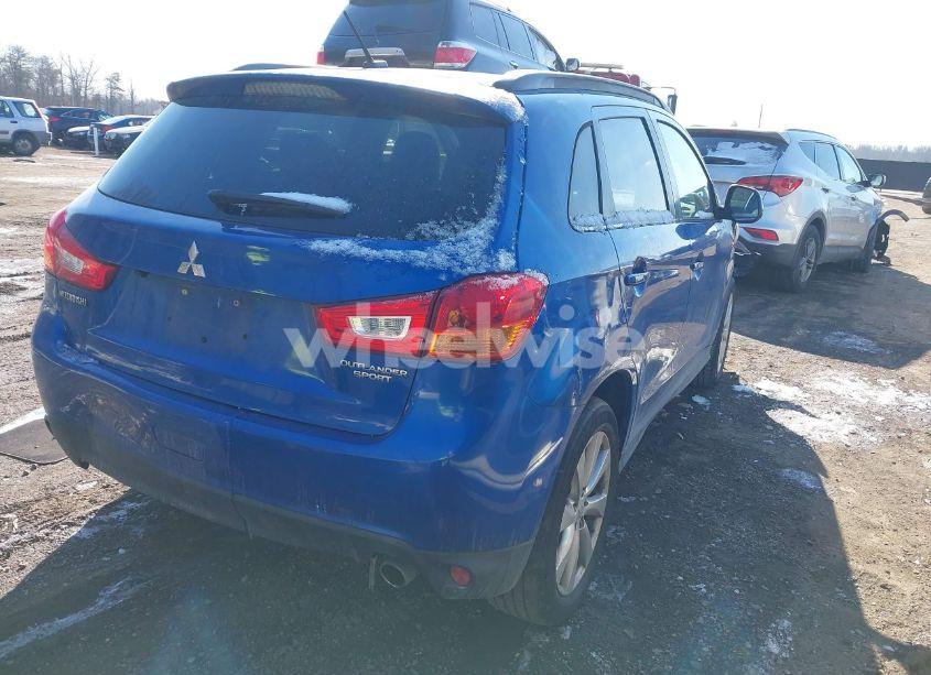 Photo 4 of 2015 Mitsubishi Outlander SPORT SE (VIN 4A4AR4AU8FE011707)