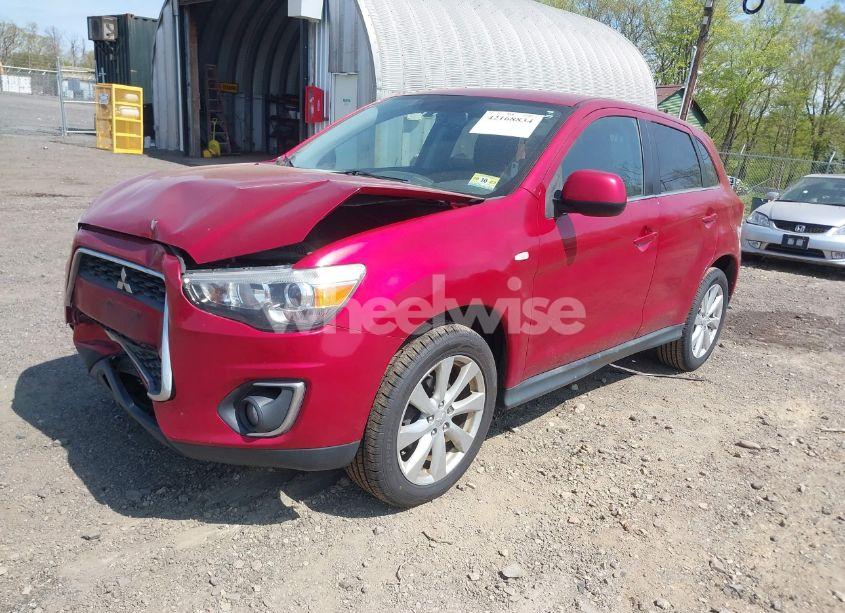 Photo 2 of 2014 Mitsubishi Outlander SPORT SE (VIN 4A4AR4AU9EE006580)