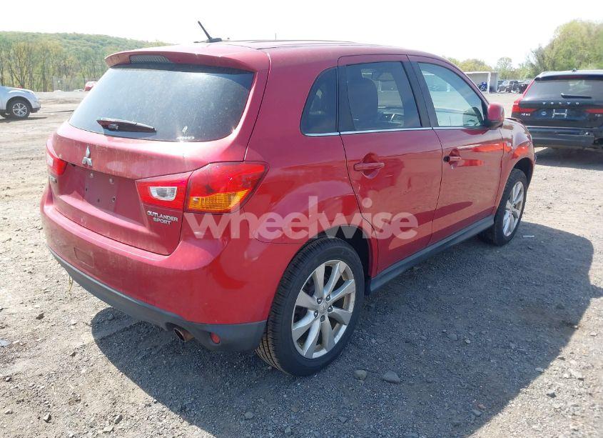 Photo 4 of 2014 Mitsubishi Outlander SPORT SE (VIN 4A4AR4AU9EE006580)