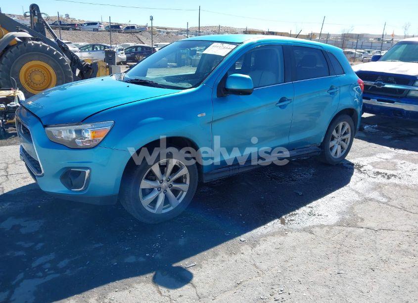 Photo 2 of 2014 Mitsubishi Outlander SPORT SE (VIN 4A4AR4AU9EE017823)