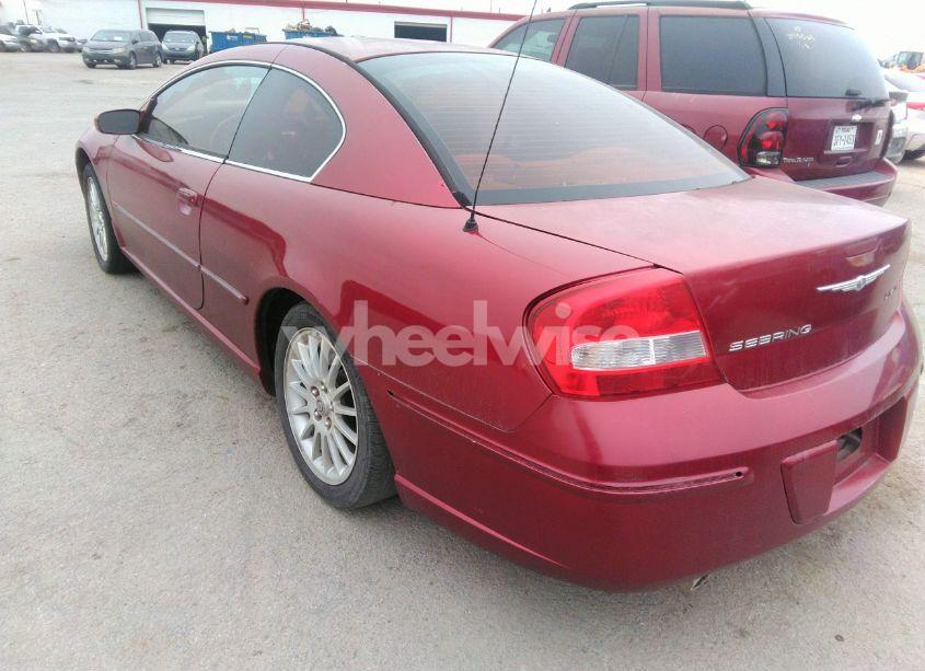 Photo 3 of 2004 Chrysler Sebring LIMITED (VIN 4C3AG52H24E113167)