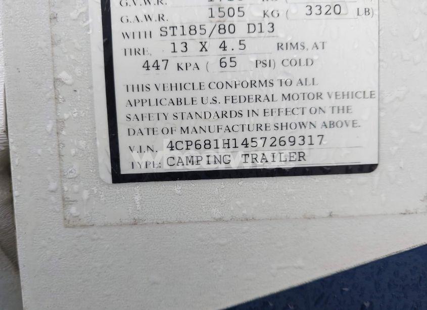 Photo 9 of 2006 Fleetwood Americana (VIN 4CP681H1457269317)