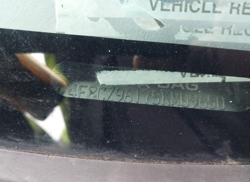 Photo 12 of 2005 Mazda Tribute S (VIN 4F2CZ96175KM09650)