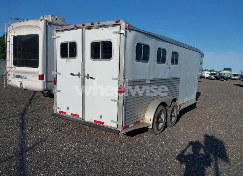Photo 4 of 2000 Featherlite Horse TRAILER (VIN 4FGL01825YC032357)