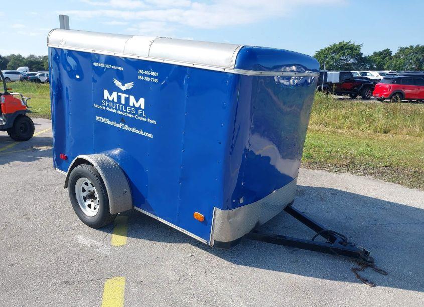 2007 Pace American 10' TRAILER (VIN 4FPFB081X7G116707) main photo