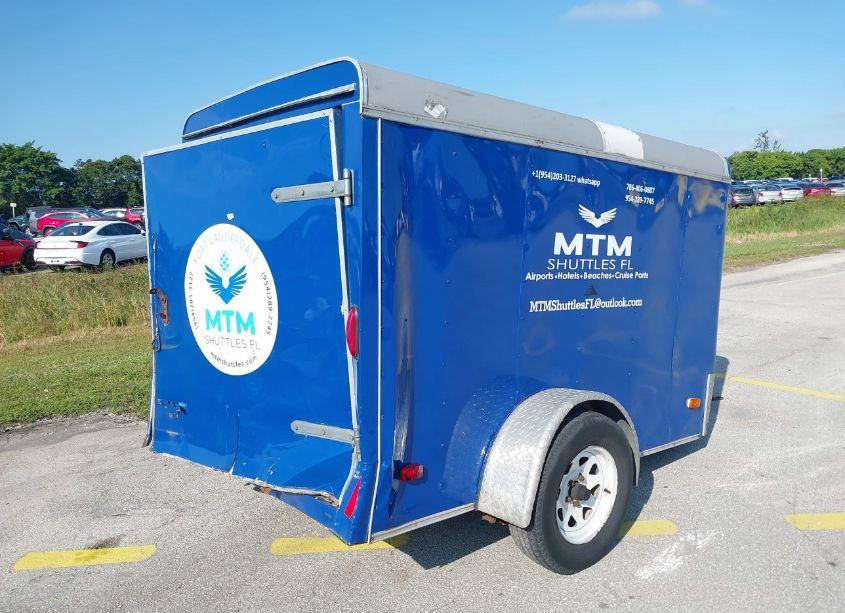 Photo 2 of 2007 Pace American 10' TRAILER (VIN 4FPFB081X7G116707)