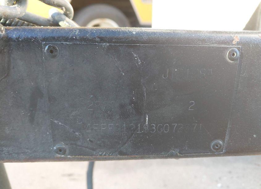 Photo 9 of 2003 Pace Other N/A (VIN 4FPFB12183G072571)